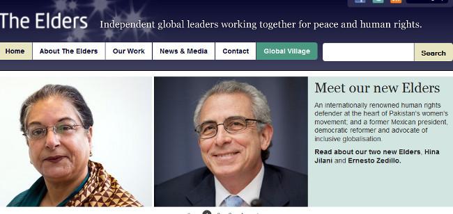 Incluyen a Zedillo en grupo de líderes fundado por Mandela