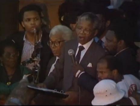 El discurso de Mandela tras 27 años de prisión