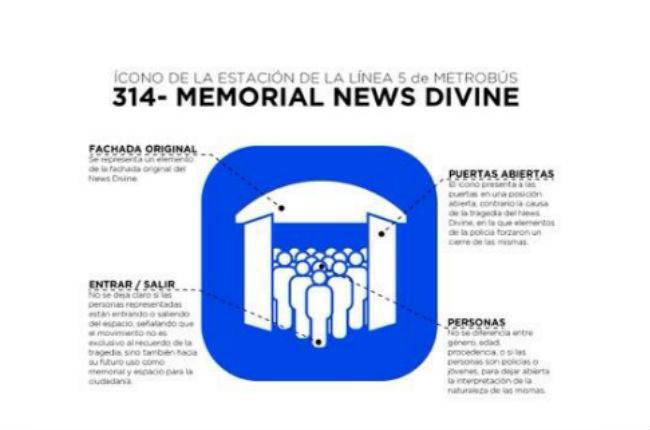 Padres explican el logotipo de la Estación News Divine