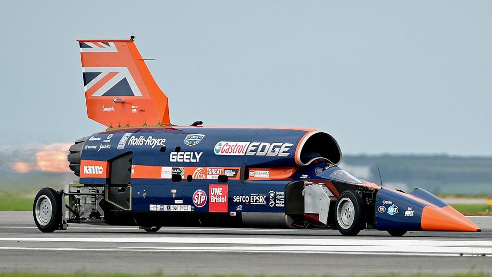 Bloodhound: el remate del carro supersónico que buscaba superar los 1.600 km/h