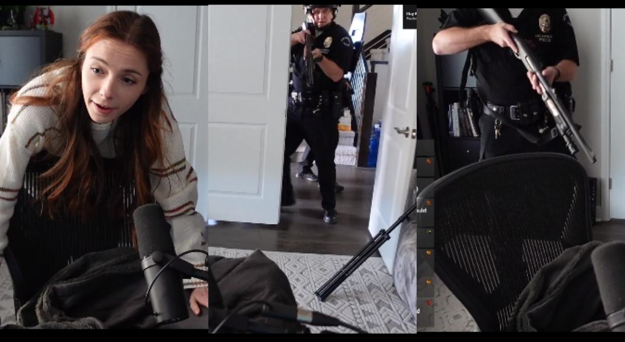 *Policía arresta a streamer de Twitch* durante transmisión en vivo