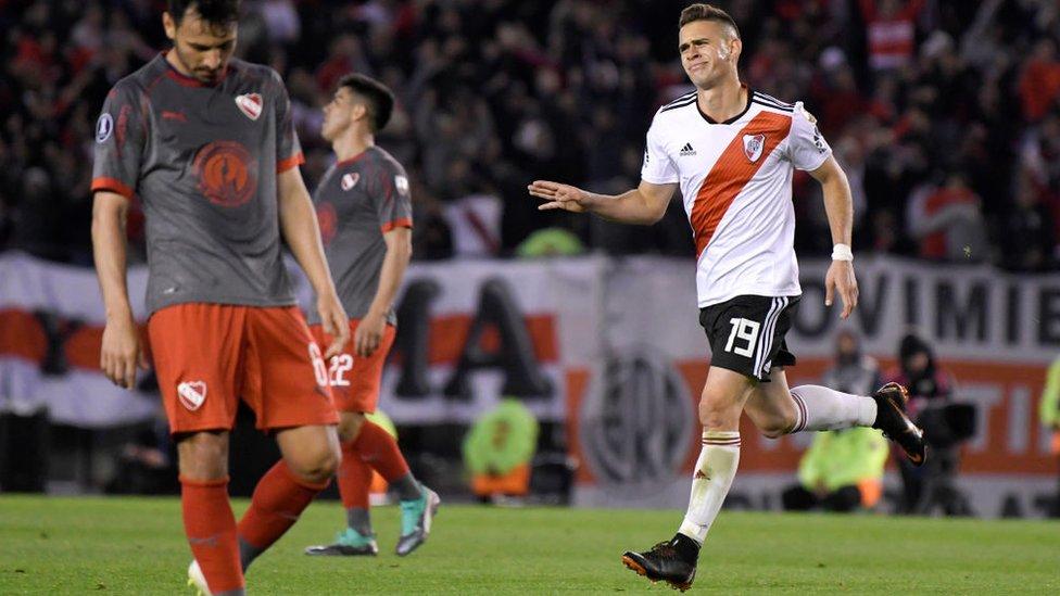 Copa Libertadores: la punzante burla de Santos a Independiente por su eliminación ante River Plate
