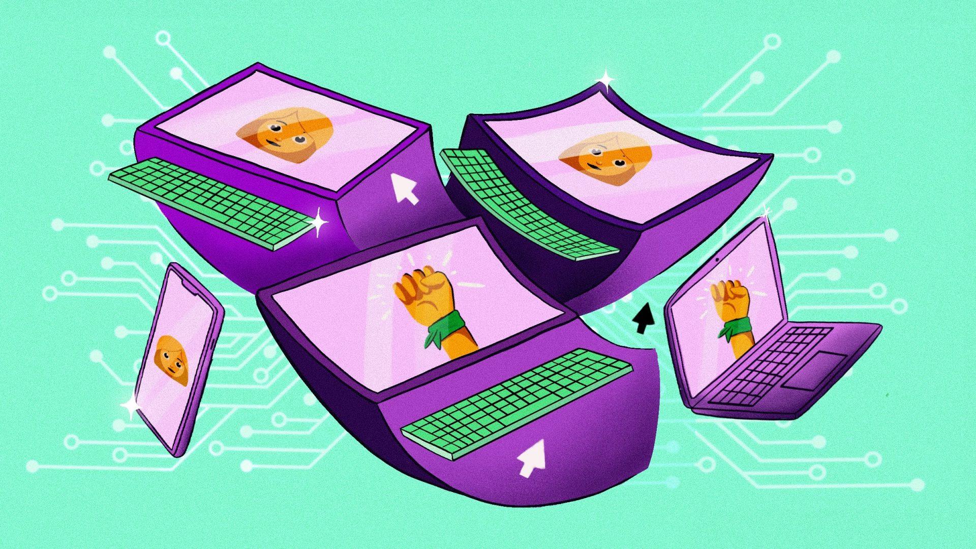 Cómo las mujeres están rompiendo las brechas digitales y de género en tecnología