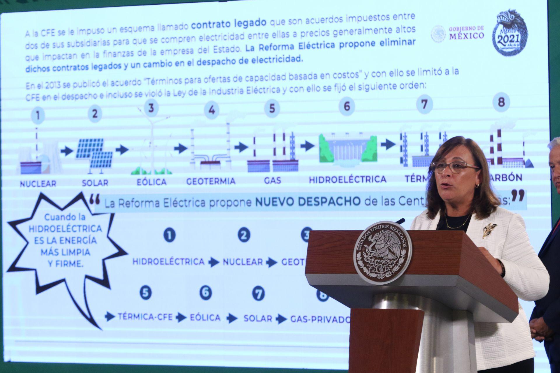 “No se les va a nacionalizar ni un tornillo”: Nahle critica a privados y defiende reforma eléctrica de AMLO