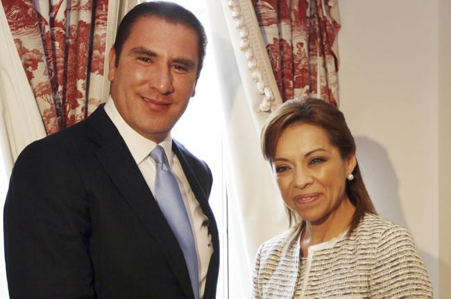 Moreno Valle hace las paces con Vázquez Mota