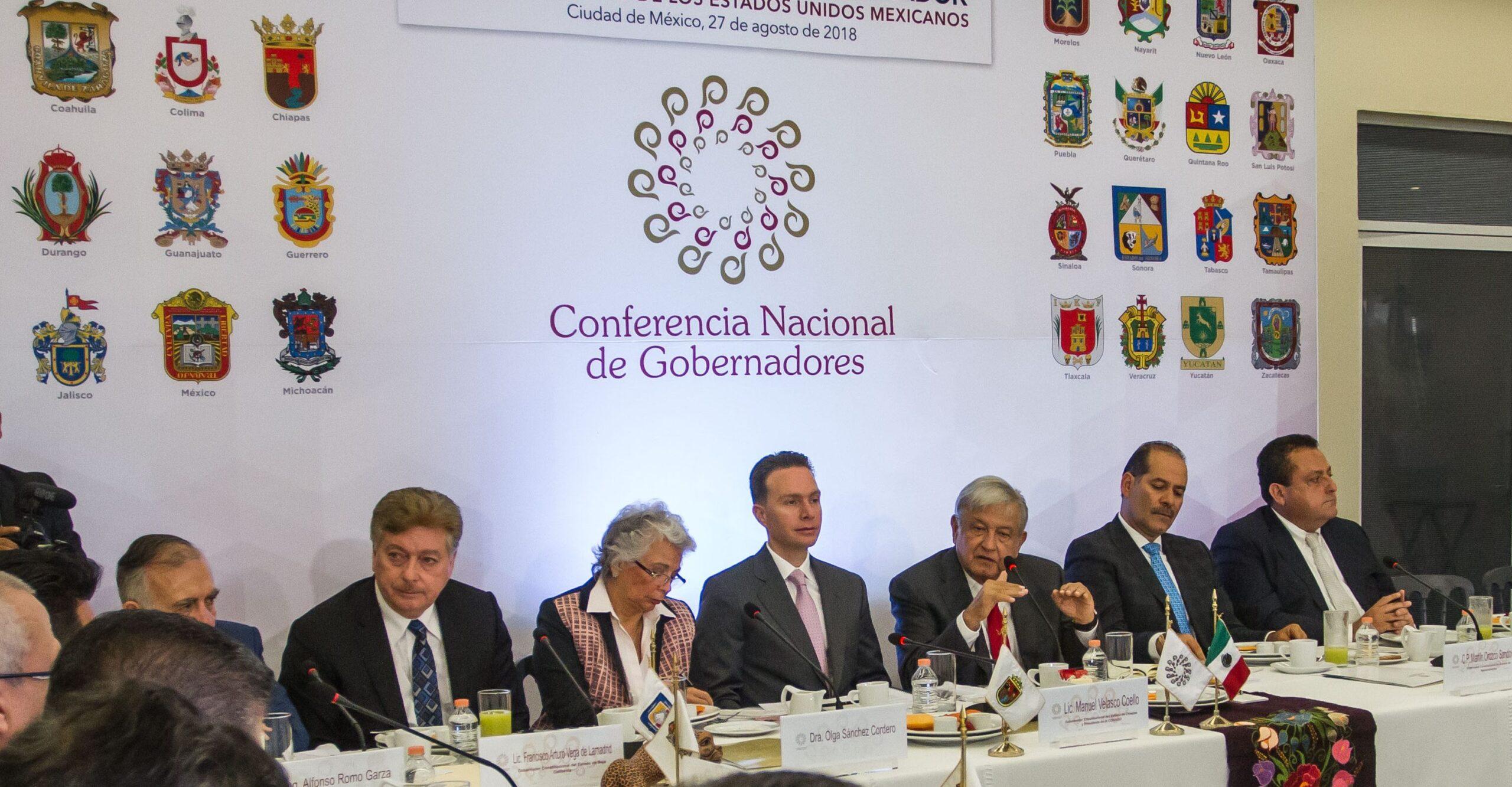 Gobernadores avalan delegados estatales de AMLO pero con la condición de revisar la figura