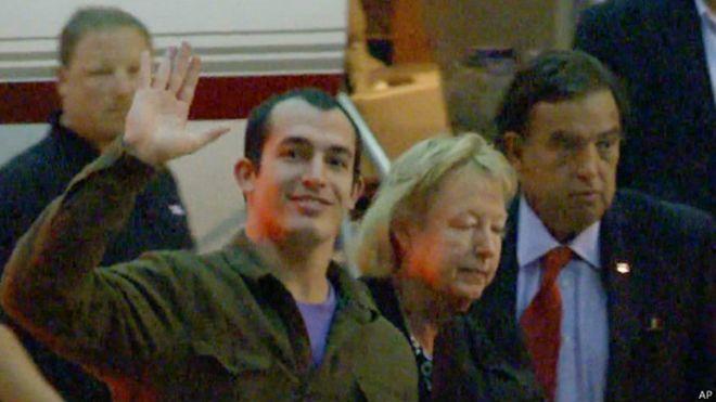 EU: llega a Florida el exmarino que estuvo preso en México