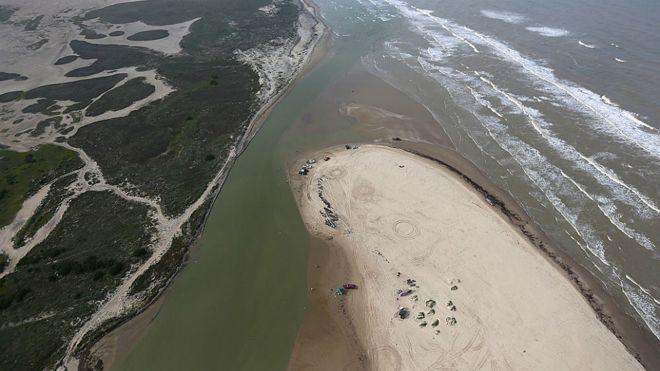 Playa Bagdad: el extraño lugar donde empieza la frontera entre México y Estados Unidos