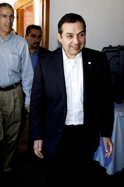 Bloque panista <i>destapa</i> a Cordero; “sí tengo aspiraciones”, dice