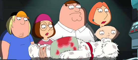 El perro de “Padre de Familia” vuelve de la muerte