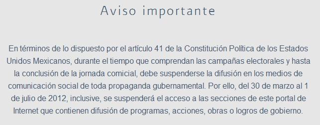 Calderón acata veda