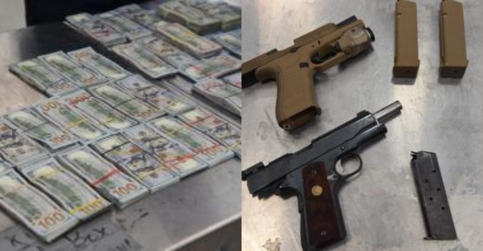 Detienen en EU a hija del alcalde de Tacámbaro, Michoacán, con 248 mil dólares y armas