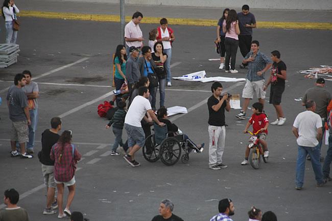 Descartan tsunami en Chile tras sismo de 6.8