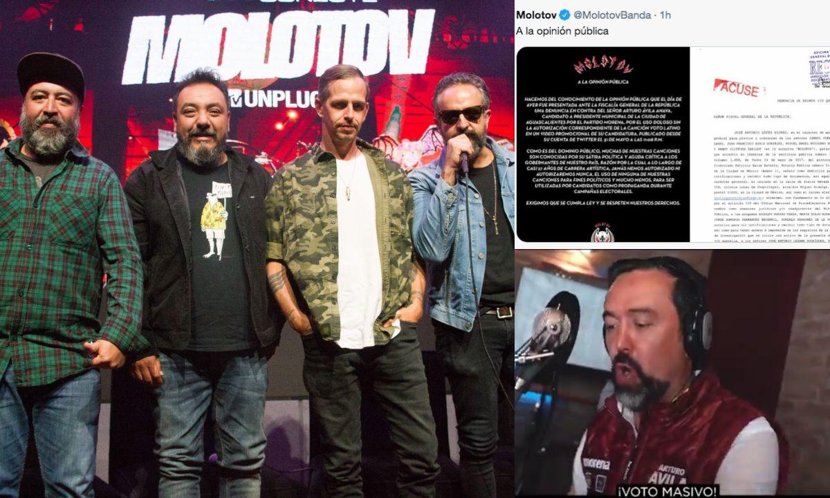 ¡Le cayó el power! *Molotov demanda oficialmente a candidato* por el uso de ‘Voto Latino’