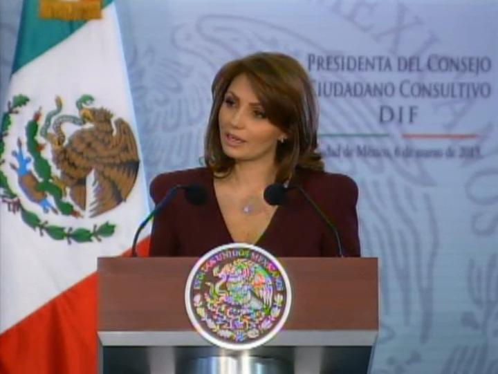 Asume Angélica Rivera presidencia del DIF (discurso íntegro)