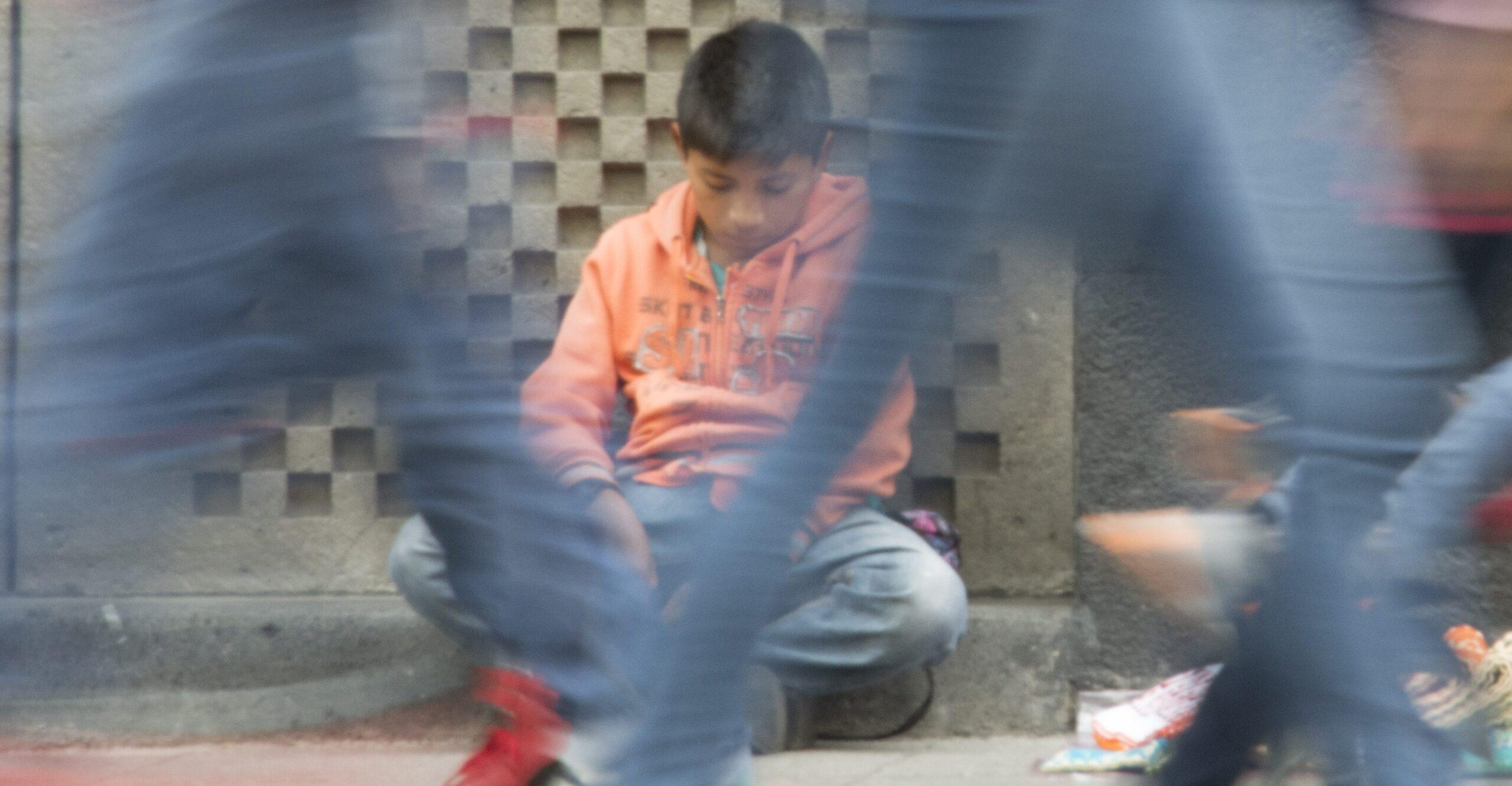 Niño de 5 años fue abandonado en Periférico Sur porque su mamá fue secuestrada, denuncian familiares