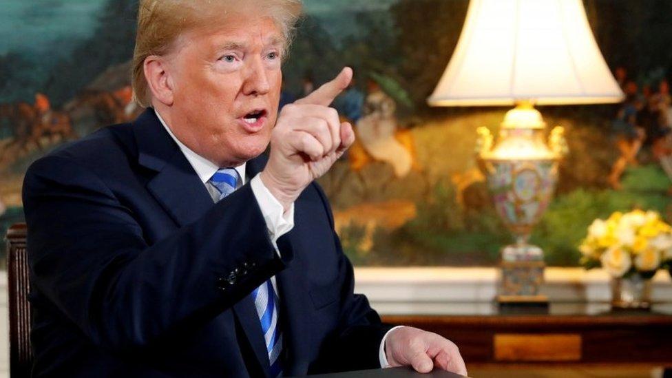 EE.UU.: Donald Trump amenaza con castigar a las entidades que hagan negocios con Irán