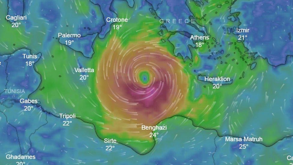 “Medicán”, la rara y potente tormenta parecida a un huracán que amenaza el sureste de Europa