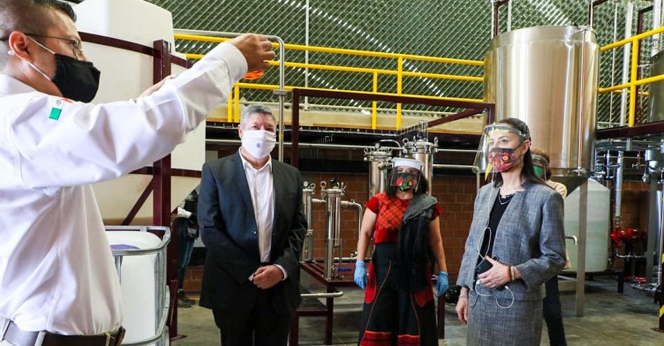 Central de Abasto en CDMX inaugura planta de biodiésel hecho con residuos de aceite comestible