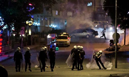 Desalojo de la plaza Taksim en Turquía
