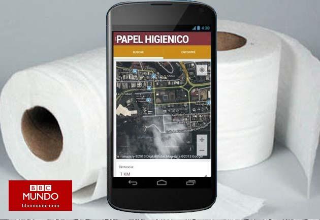 La aplicación para encontrar papel higiénico en Venezuela
