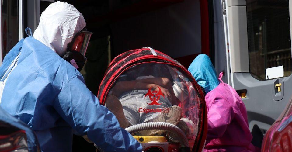 México registra 1,623 muertes más por COVID-19 y casi 18 mil casos en un día