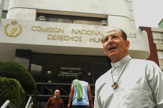 Solalinde presenta queja ante CNDH contra el INM y PF por cerco contra Viacrucis Migrante