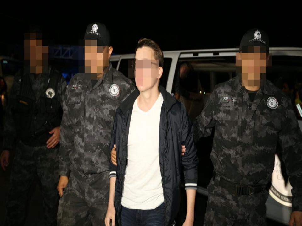 La PGR entrega a Diego Cruz, un presunto implicado en el caso Daphne, a la Fiscalía de Veracruz