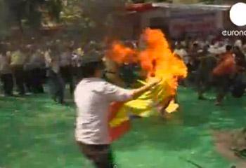 Tibetano exiliado se inmola en la India