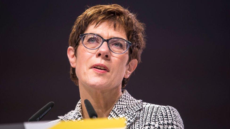 Annegret Kramp-Karrenbauer, la sucesora a Angela Merkel al frente del partido conservador en Alemania