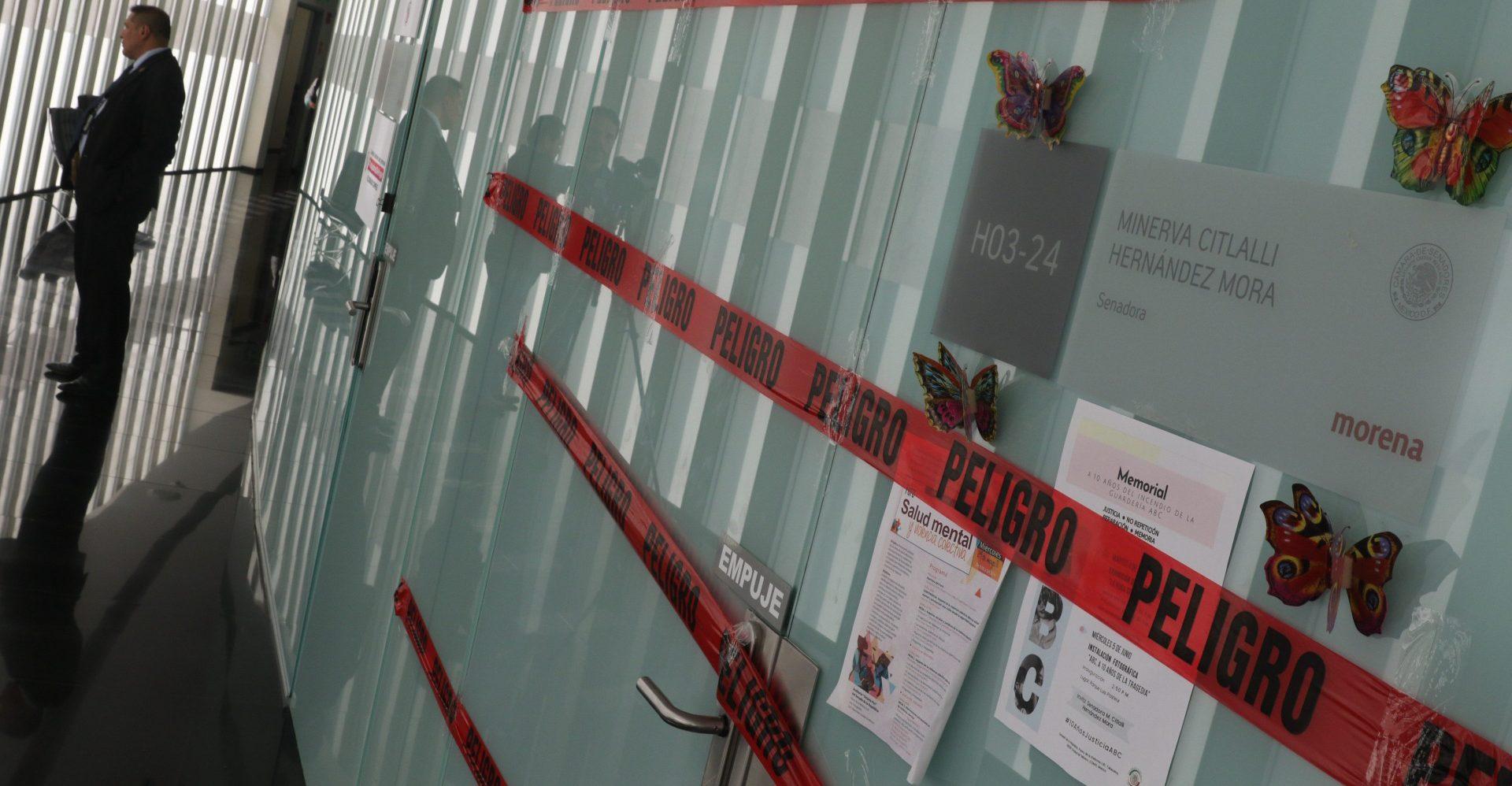 ¿Cómo llegó el explosivo a la oficina de la senadora de Morena? Debió pasar al menos dos filtros