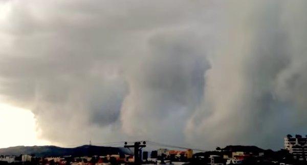 Impresionante video de Odile entrando a San José del Cabo