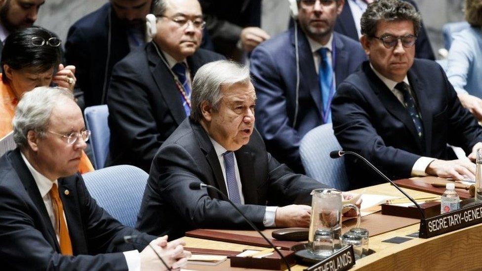 “La Guerra Fría ha vuelto”: el secretario general de la ONU, Antonio Guterres, advierte del peligro de las tensiones en Siria