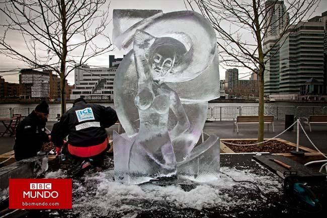 En fotos: un mundo creado con hielo