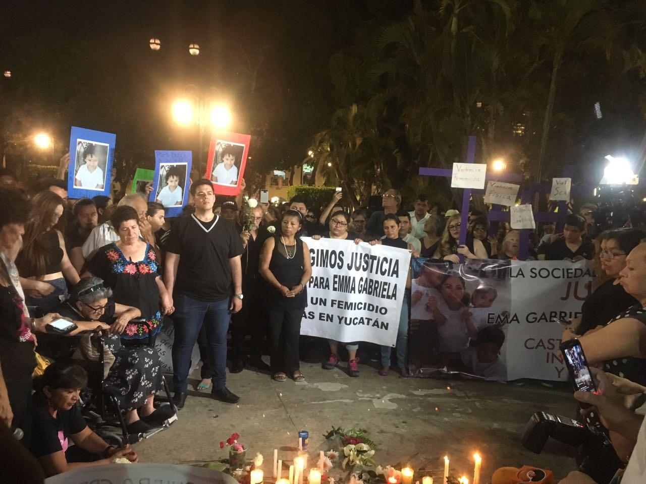 Protestan en Mérida por el asesinato de Gabriela Molina