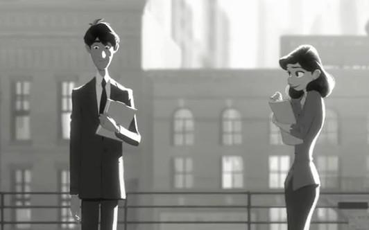 Paperman, un corto de Óscar
