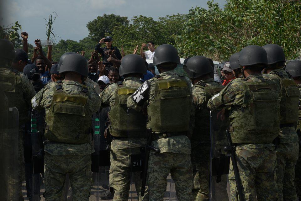 Motín de migrantes en Chiapas: Protestan por hacinamiento y condiciones sanitarias