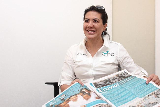 El exsecretario y la hija de Elba Esther Gordillo, los nuevos dirigentes del Panal