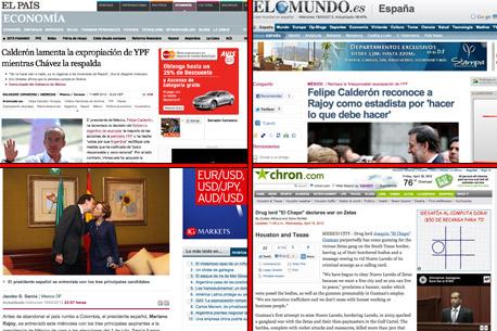 Reporte Semanal: <br>México en el exterior