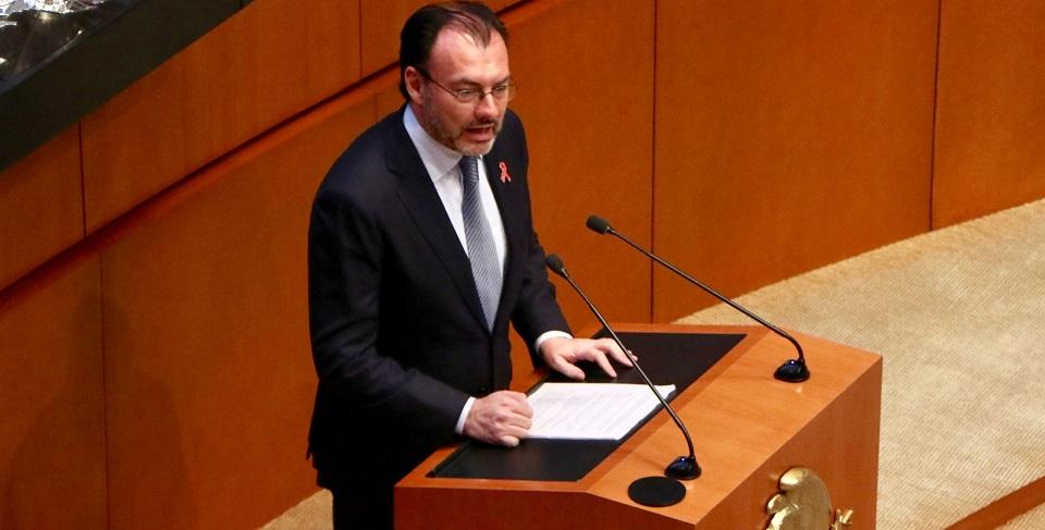 Visita de Trump a México tuvo consecuencias dolorosas y graves, me hago responsable: Videgaray 