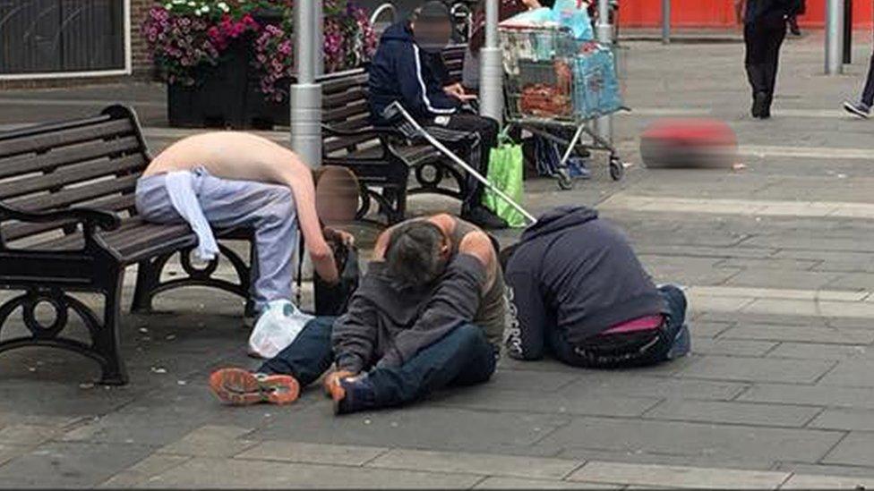 La impactante foto de los efectos de las drogas que alarma a Reino Unido