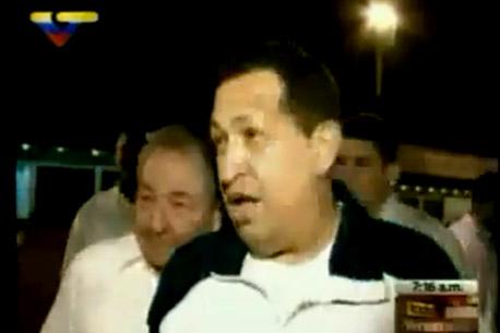 Sorpresivo regreso de Hugo Chávez a Venezuela