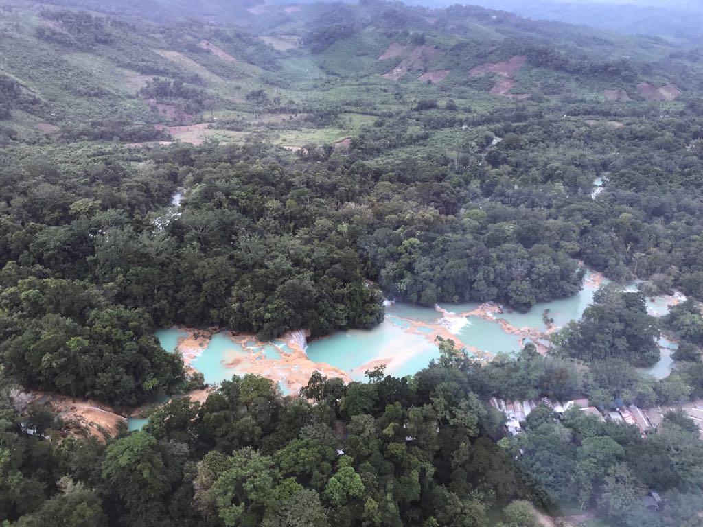 No se desesperen, pide Conagua a habitantes de Agua Azul; en una semana se recuperarán cascadas