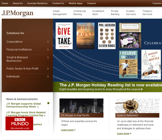 JP Morgan acepta pagar la mayor multa de la historia