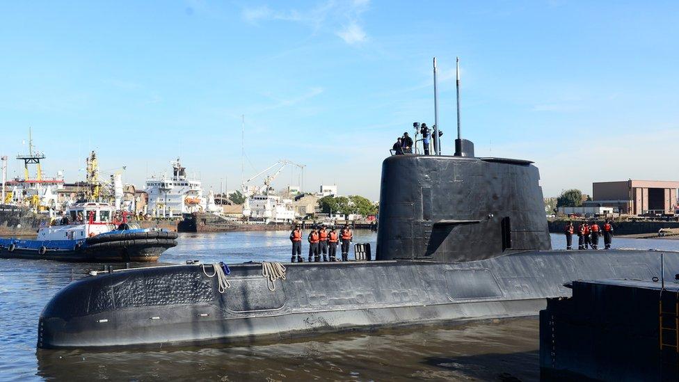 Así es el ARA San Juan, el submarino militar argentino hallado en el fondo del océano