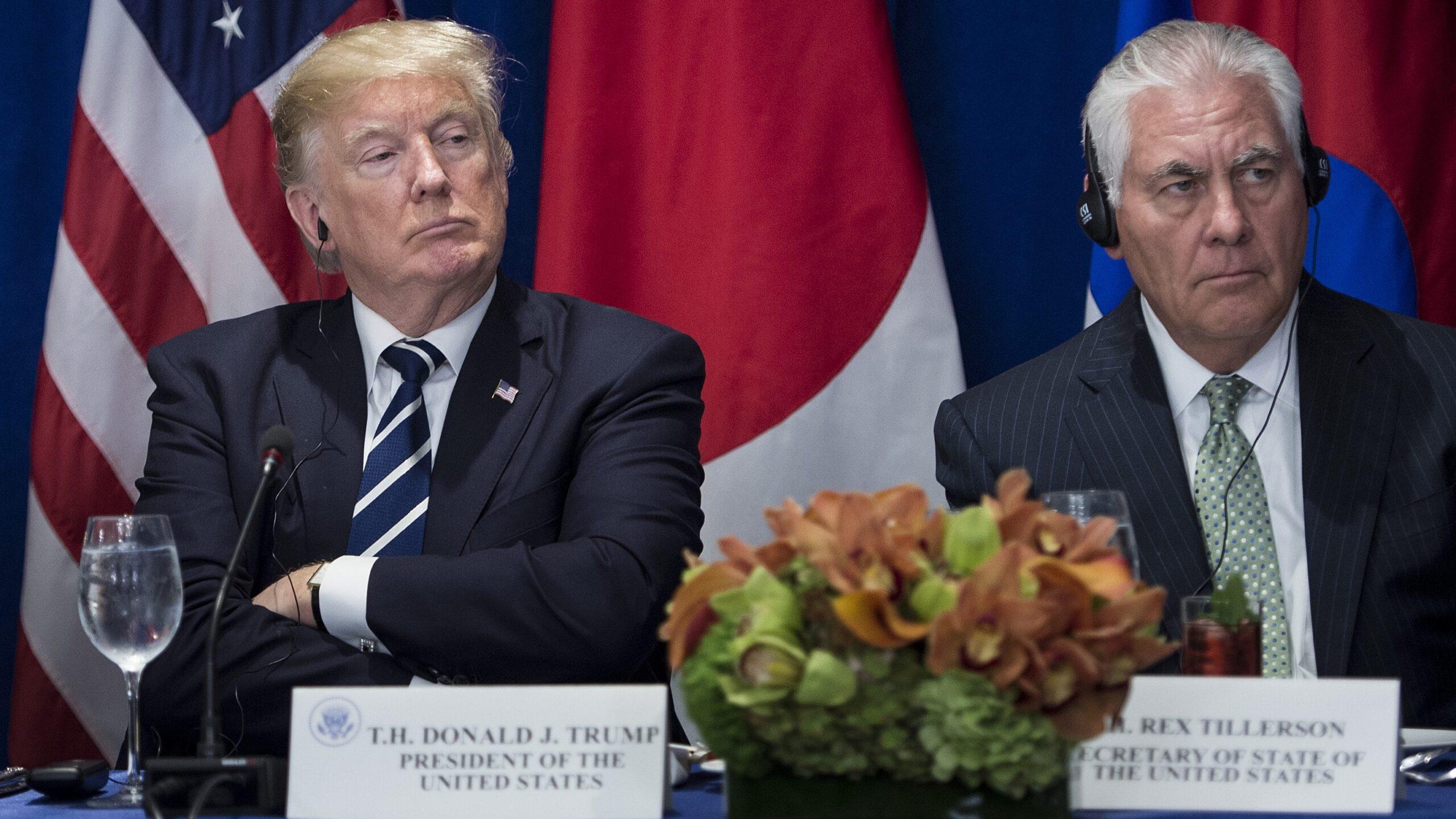 ¿Quién es el estúpido? Trump reta a Tillerson a comparar coeficiente intelectual