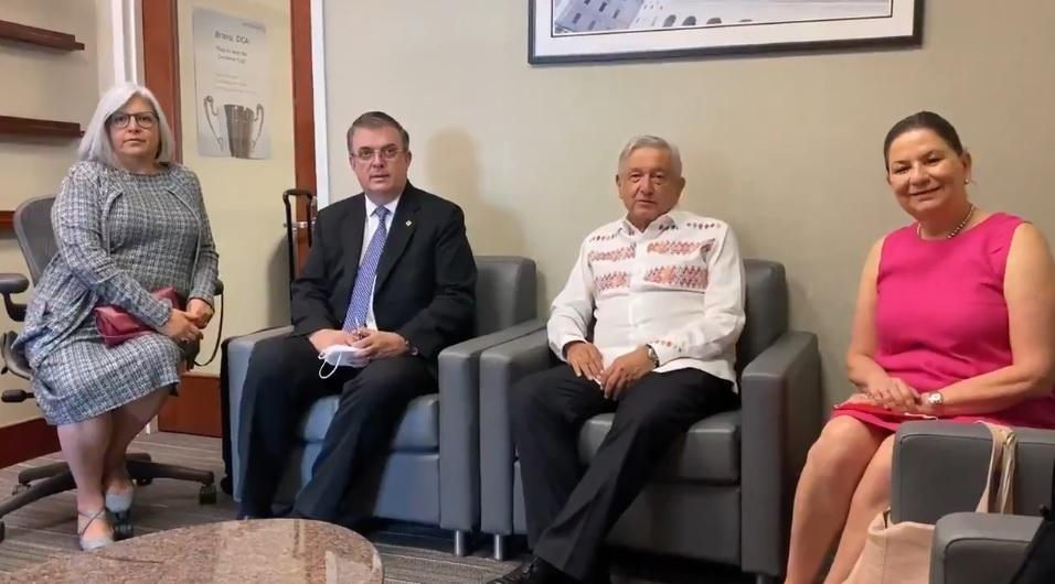 Llega AMLO a México tras visita ‘muy intensa’ a Trump en EU