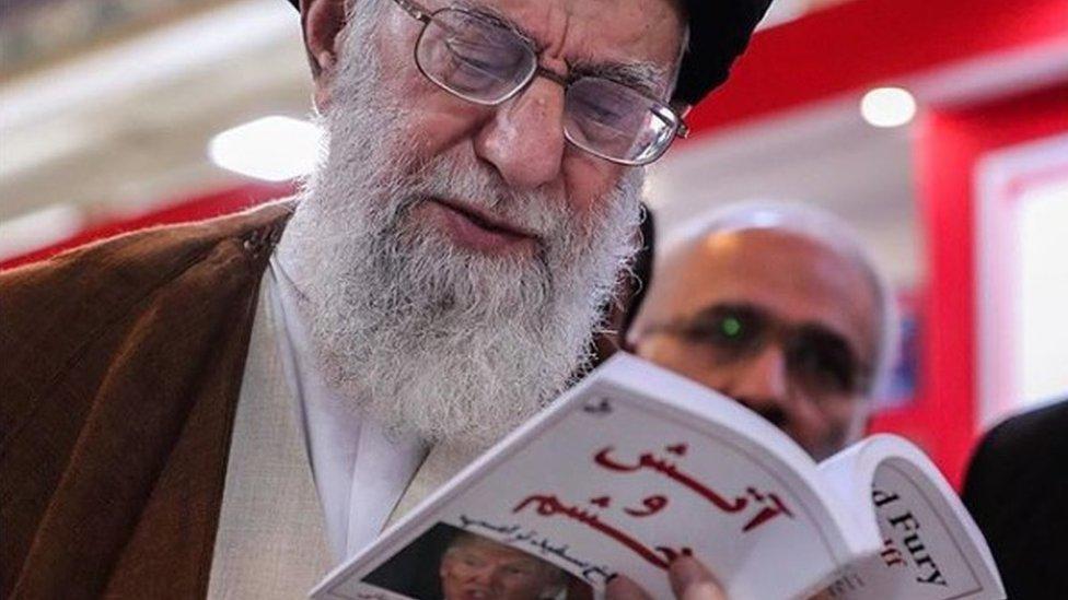 ¿Es esta foto una provocación del líder supremo de Irán a Donald Trump por abandonar el acuerdo nuclear?