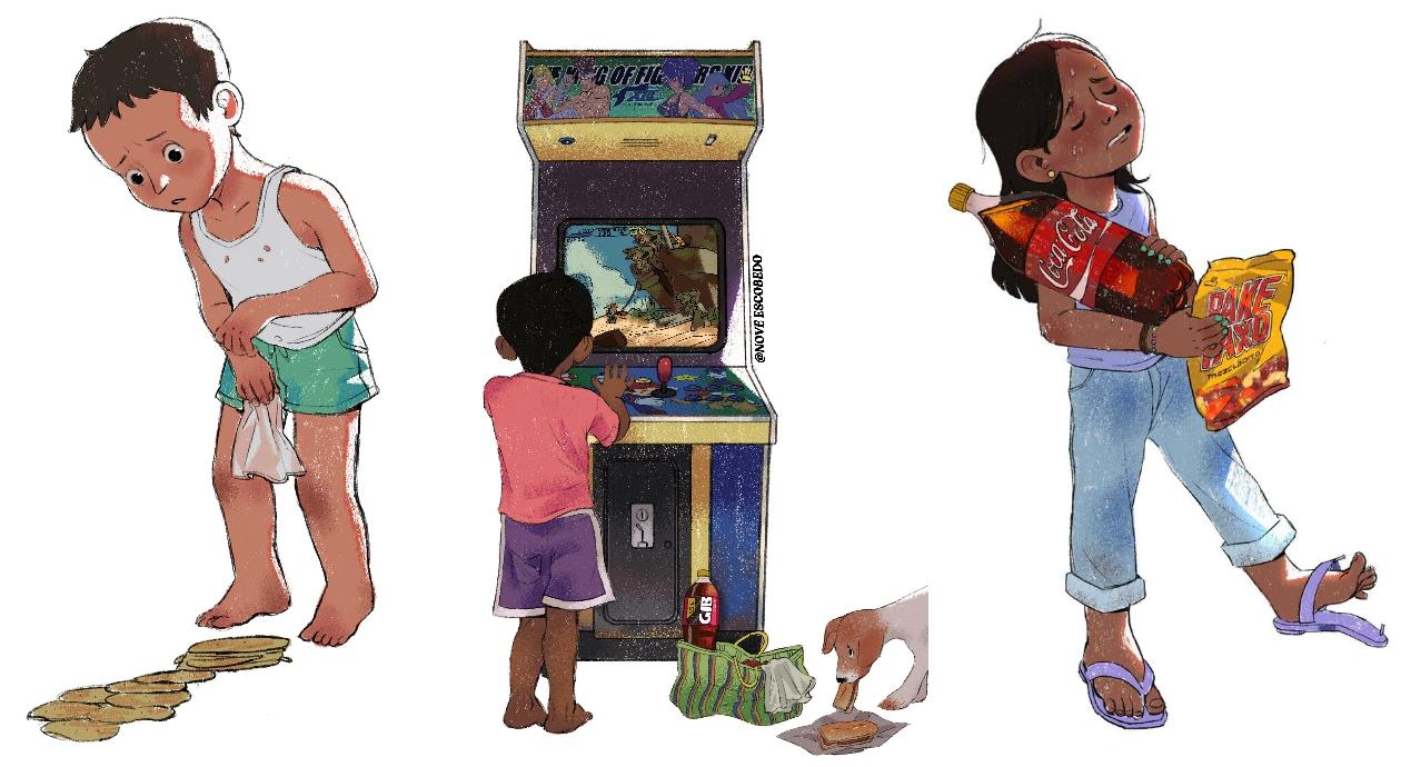 ¡Se me cayeron las tortillas! *Conoce al ilustrador detrás de ‘Tragedias mexicanas’* en Twitter