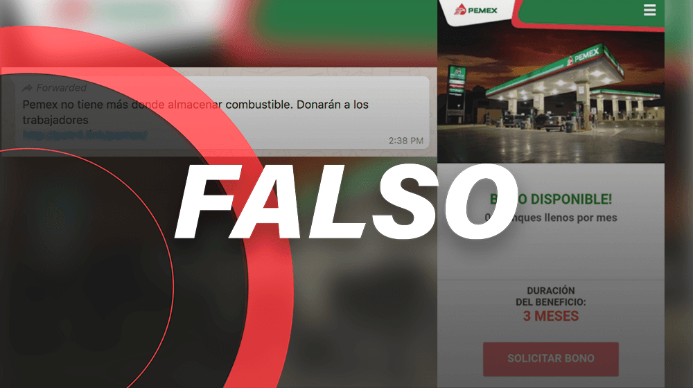 ¡Nada de caer en esta estafa!: *Pemex no está donando gasolina*